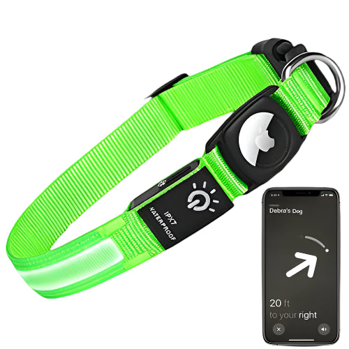 Airtag LED Dog Collar